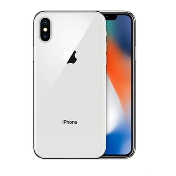 Apple iPhone X, 256GB, Silver (Refurbished)