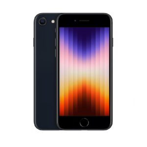 Apple iPhone SE (2022), 3rd Generation, 64GB – Midnight (Refurbished)