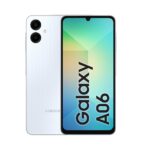 Samsung Galaxy A06 smartphone front Light Blue