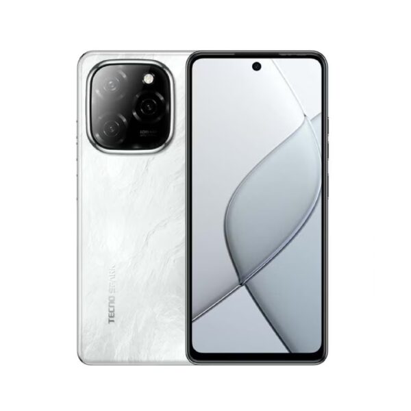 Tecno Spark 20 Pro 5G, 8GB RAM, 256GB – Glossy White (Chinese Version)