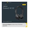 Jabra Evolve2 40 SE Wired Stereo Noise-Cancelling Headset