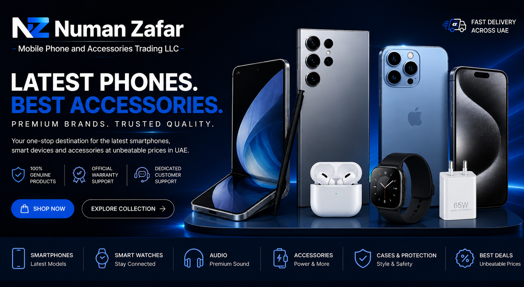 numan zafar mobile phone accessories trading