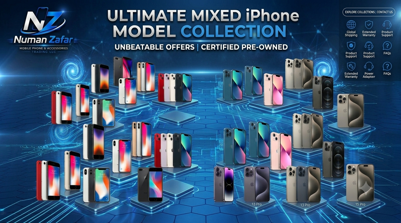 Numan Zafar Mobile Phone and Accessories Trading LLC iPhones